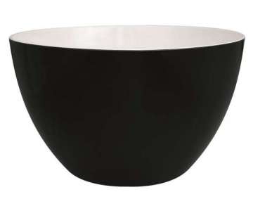 Duo Schssel schwarz/weiss 28 cm