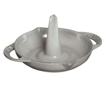 Hhnchenbrter grau vertikal 24cm