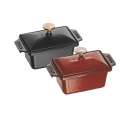 Terrinenform gross grau, 30x11cm