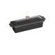 Terrinenform gross schwarz, 30x11cm