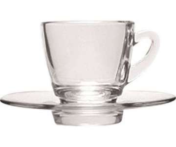 Kenia Glas Kaffee Obertasse 24cl
