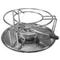 Fondue Rechaud-Set mit Brenner und Unterteller 23cm