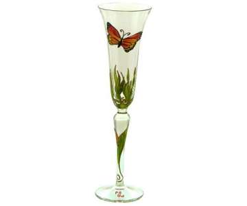 Sektglas Schmetterling, Poesie/Romantique