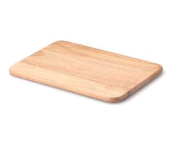 Gummibaum Schneidebrett ge�lt, 22x15x1 cm