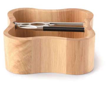 Gummibaum Nussschale mit Knacker 24.5cm