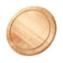 Gummibaum Pizzateller gelt,  33x1.2 cm