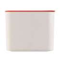 K�chenfreund uni w. Frischebox 0.9 lt. Dkl. rot/ 18x18cm