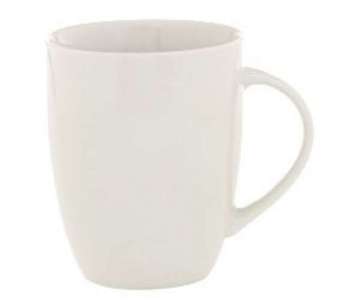 Lima Porzellan-Tasse weiss 30cl 10.1cm