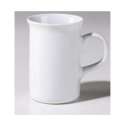Sheraton Porzellan Henkelbecher weiss 30cl 10.4cm