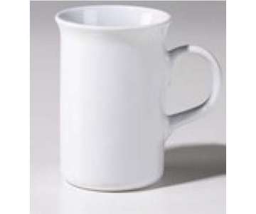 Sheraton Porzellan Henkelbecher weiss 30cl 10.4cm