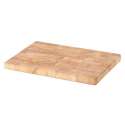 Stirnholz Schneidebrett gelt, 35x25x2 cm