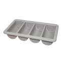 Besteckbox grau  1/1GN