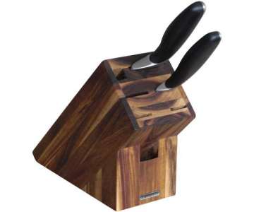 Akazie Messerblock 6er 22x9.5x20cm