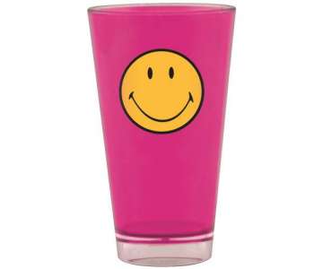 Smiley Klassik Becher fuchsia 33 cl