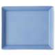 TRIC/blau  Platte quadr. 12x15cm