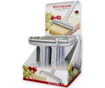 Display 12 Stk. Kseschneider Rollschnitt, 14x10.5x1 cm