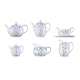 Form 1382/Blaublten Kaffeekanne/6 Pers. 1,45lt