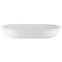 DAILY/Hobby weiss Auflaufform oval 32cm