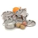 Kleine Kasserollen mit Deckel 4-er Set 12cm