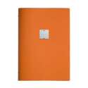 Menkarte A4 orange Metallschild menu