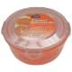 3er Set rund orange