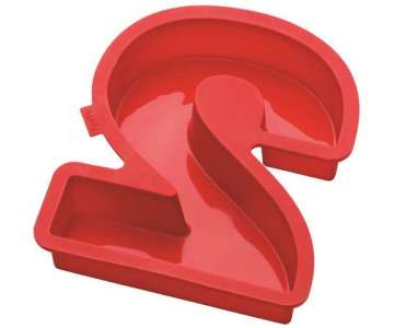 Zahlen Backformen Nummer 2, rot