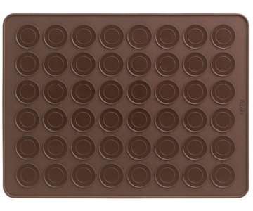 Macaron Matte braun, 40x30 cm
