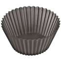 Backform 6er Set Muffin schwarz, 7x4 cm