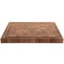 Hackblock Eiche mit Saftrille 39x26x5cm