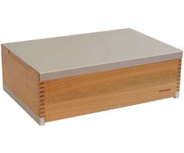 Brotkasten, mocca-Aluminium 39x26x13 cm