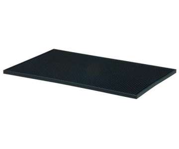 Barmatte schwarz  30.5x46cm