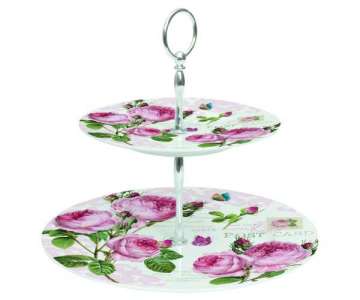 Romantic Roses Etag�re �19 cm / � 27 cm