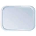 Tablett Euronorm 1/2 Poly Classic grau rutschfest
