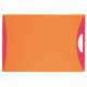 Kleon Schneidebrett orange/fuchsia 37x25.5cm