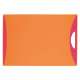 Kleon Schneidebrett orange/fuchsia 29x20cm