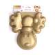 Silikonbackform Elch gold