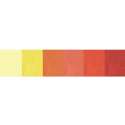 Joghurtlffel 16 cm,Set,vanille,gelb,orange,aprik,korall,rot