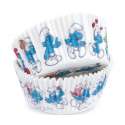 Papierfrmchen Schlmpfe, 36 Stk., 2 Motive