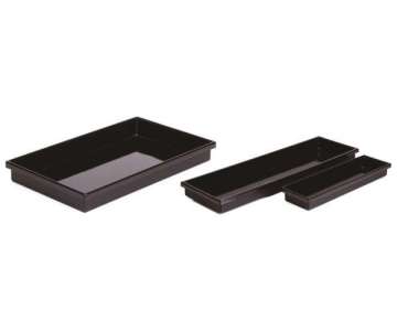 Wanne GN 1/1, schwarz, Kunststoff
