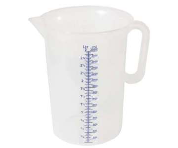 Messbecher 3.0 lt.  17.5cm, H 23.5cm