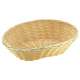 Brot- und Obstkorb oval, ca. 23 x 15 cm, H: 6 cm