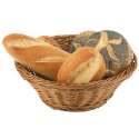 Brot- und Obstkorb rund, ca. � 19 cm, H 9cm