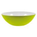 Duo Salatschale flach grn/weiss 32 cm