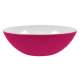 Duo Salatschale flach beere/weiss 32 cm