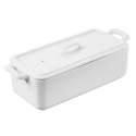 Terrine rechteckig mit Deckel 0.6 l, weiss