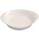 Gratinform oval mit Griffen, 15 cm, weiss