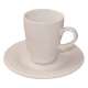 Lipari Espressotasse mit Untertasse, 12 cl, weiss