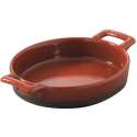 Crme Brle oval, 14.5x13x3 cm, rot