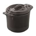 Mini Schmortopf, H: 6 cm, 5.8 cm, 5cl, schwarz