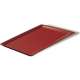 Platte rechteckig, 26.5x13.2x2 cm, rot